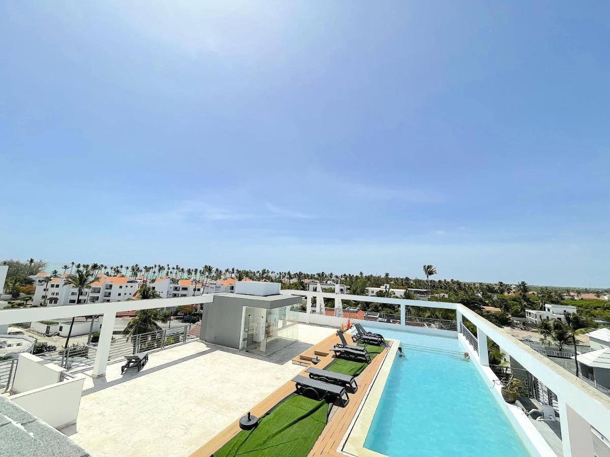 Rooftop Pool Ducassi Studio Suites Deluxe Hotel Beach Club & Spa Пунта Кана Екстериор снимка